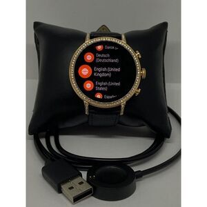 Fossil Gen 4 Authentic Digital Dial Smart Watch Custom Band FTW6011 QT519